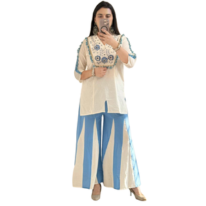 Conjunto Coordinado Premium para Mujer, de Algodón Flexible para Toda Temporada, para Uso Diario y de Oficina, al Mejor Precio al por Mayor - Product Image 1