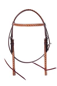 Juego de tachuelas florales de cuero occidental genuino de alta calidad, hermosa cabeza y coraza mecanizada a mano para caballos - Product Image 2