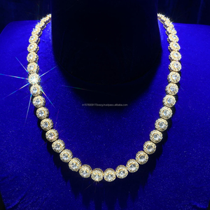 Elegante Collar de Diamantes Cultivados en Laboratorio, Plata de Ley 925, Joyería de Alta Gama para Importadores, Minoristas y Colecciones de Moda - Product Image 1