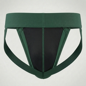 Protège-entrejambe de boxe sur mesure, équipement de protection, gants de boxe en matériaux recyclés, cuir véritable, ajustables et respirants - Product Image 2