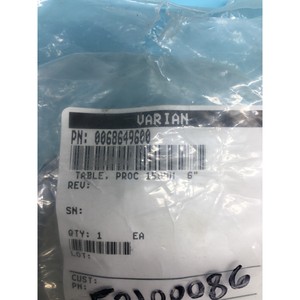 VARIAN 0068649600 TABLE, PROC. 150MM, 6" - Équipements et pièces semi-conductrices de renommée mondiale à la portée de votre portée - Product Image 3