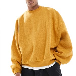 <b>Men</b> <b>Pullover</b> Sweatshirt OEM Service Custom Embroidered Crew Neck Sweatshirt Soft Comfortable Streetwear - Product Image 4