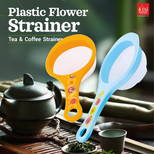 Colador de Té y Café de Plástico con Diseño Floral, Utensilio de Cocina Multiusos - Product Image 4