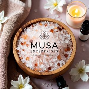 Sal de Baño Mineral del Himalaya Rosa Natural Tallada, Moderna, Ecológica, Relajante, Terapéutica, Aromática, Desintoxicante para la Piel - Product Image 5