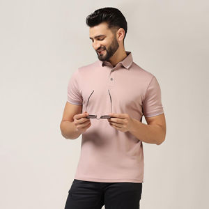 Polo homme de haute qualité, uni, pour t-shirt, design personnalisé, logo brodé, impression, taille 6XL, qualité économique. - Product Image 6