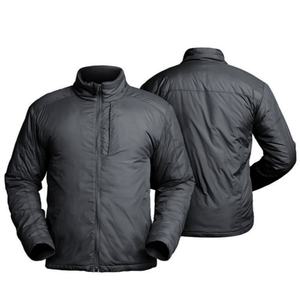 Blouson Bomber d'Hiver Personnalisé pour Homme, Brillant, Style Urbain, à Capuche, Col Montant, Réversible, Grande Taille, Noir, Doudoune d'Extérieur - Product Image 1