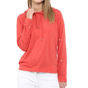 Sweat-shirt ample tendance pour femme, design personnalisé, en polaire unie, vêtement d'entraînement sportif professionnel, nouveau style 2026 - Product Image 6