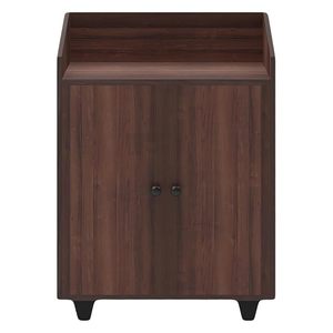 Shoe Rack 2 <b>Door</b> Storage Wooden with Air <b>Vent</b>, Melamine Finish Wooden with 8MM Back Sheet for Better Support - Product Image 4