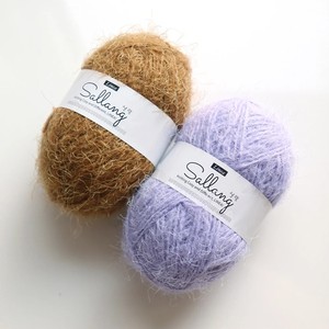 Hilo de algodón para tejer al por mayor, hilo de nailon y acrílico Sallang para tejer a mano, ovillo de 70g, hilo de ganchillo al por mayor - Product Image 4