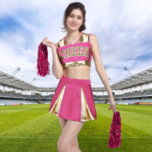 New Arrival Custom Color Polyester Made Cheerleading Uniform High Manufacturer Cheerleading Uniform - Product Image 5