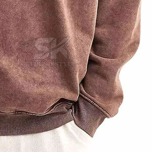 Sudadera con Efecto Ácido Fabricada en Pakistán, Ropa Casual, Sudadera con Efecto Ácido con Logotipo Personalizado - Product Image 6