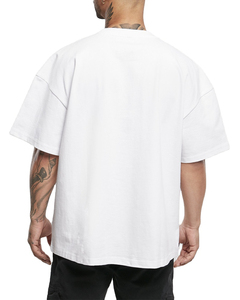 T-shirts personnalisables pour hommes, 220 GSM, délavés à l'acide, style streetwear vintage, grammage lourd, coupe oversize, grandes tailles, design uni, épaules tombantes - Product Image 5