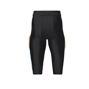 Pantalons de football américain entièrement sublimés en gros, avec logo d'équipe personnalisé imprimé, pantalons de match, ensembles de football américain avec logo sublimé - Product Image 2