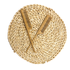Peigne à queue de rat en bambou écologique et tendance, type laser, pour usage domestique - Product Image 1