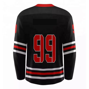 Maillot de hockey sur glace pour équipe, tailles plus, personnalisable, sublimation OEM, pantalon pour adultes, techniques d'impression de haute qualité, respirant 100% - Product Image 5
