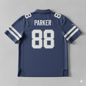 Venta al por Mayor de Camisetas de Fútbol Americano Personalizadas - Poliéster que Absorbe la Humedad - Ropa Deportiva de Equipo con Marca Privada OEM - Product Image 2