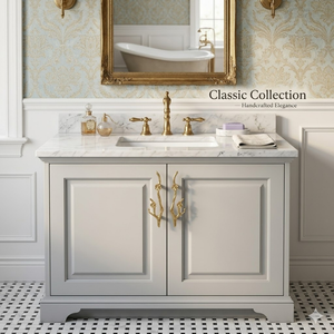 Luxury Brass Floral Branch <b>Drawer</b> Handle Decorative Cabinet <b>Pull</b> Premium Furniture Hardware for Wardrobes <b>Drawers</b> and Dressers - Product Image 3