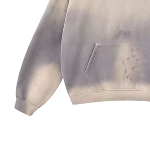 เสื้อฮู้ดดี้สไตล์สตรีทแวร์ผู้ชาย ล้างสีแบบ ACID แฟชั่นลำลอง แขนยาว ทันสมัย เสื้อฮู้ดดี้ผู้ชายล้างสีแบบ ACID - Product Image 3