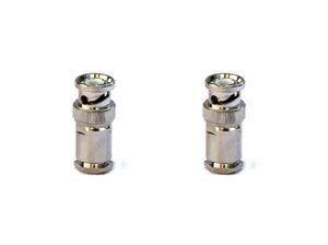 BNC Plug Clamp Solder Connector RF Coaxial <b>Adapter</b> Brass Nickel Plated Cable Mount Durable High Signal Transmission Connector - Product Image 6
