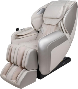 Fauteuil de massage corporel complet de luxe à gravité zéro avec IA de haute technologie - Cuir PU moderne, fonction musicale, écran intelligent et masseur de pieds - Product Image 4