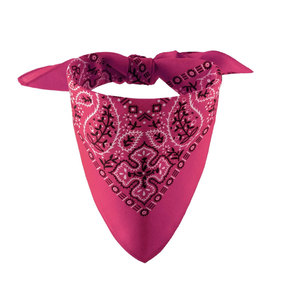 Bandana carré en coton imprimé cachemire personnalisé, grand foulard de tête, style hip-hop streetwear, bandeau de motard, mouchoir - Product Image 1