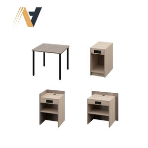 Juego de Muebles Modernos para Dormitorio de Hotel, Tamaño Twin XL, para Estancias Prolongadas, Conversión de Habitaciones, Home2 Suites - Product Image 3