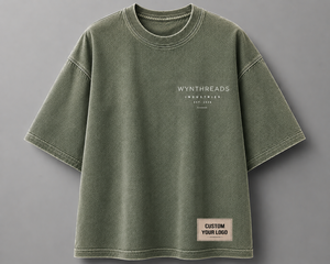 Camiseta de Hombre Oversize de Moda al por Mayor, Manga Corta, Cuello Redondo, Estampado Minimalista, 100% Algodón Jersey Transpirable, Estilo Normcore - Product Image 6
