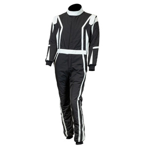 Traje de carreras de karts con diseño ajustado para pilotos profesionales, eficiencia y comodidad superior durante carreras de karts de larga distancia. - Product Image 3