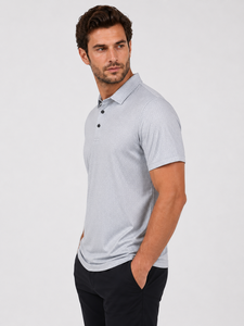 Maillot de golf fabriqué avec un tissu respirant de qualité supérieure pour des performances optimales sur le parcours, élégant, léger et durable. Service OEM. - Product Image 4