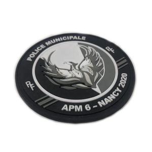 Patch en silicone pour vêtements, patch en PVC souple, dernière nouveauté, vente en gros, étiquette en caoutchouc PVC personnalisée de haute qualité - Product Image 3