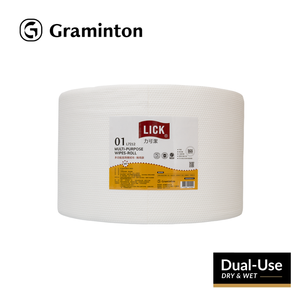 LICK L7212 Lingettes dégraissantes pour cuisine certifiées SGS, haute absorption d'huile et d'eau, en pâte de bois et polyester, fabriquées à Taïwan pour les ateliers - Product Image 2