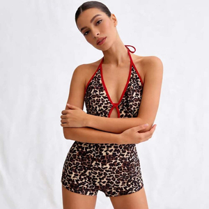 Best Quality Women Fitness <b>Workout</b> Sportswear <b>Jumpsuits</b>-High Quality Knitted Regular Fit Eco-Friendly Breathable Waterproof - Product Image 1