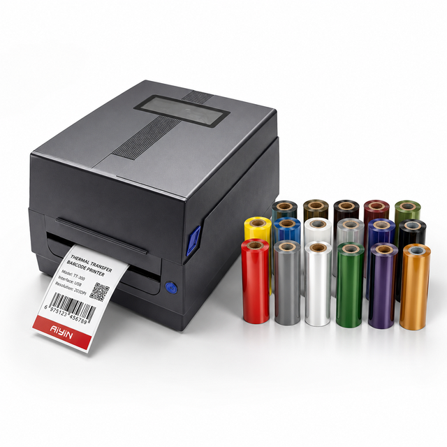 4 Inch USB Ribbon Jewelry Label Printer Machine Wash Care Label Printer for Textile Garment Label Fabric for Clothing