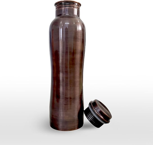 Pure Copper Water Bottle Handmade Drinking Bottle for Healthy Water Storage and Daily Hydration - Product Image 5