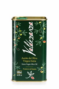 Huile d'olive extra vierge espagnole Valdezarza 500 mL, boîte métallique, lot de 12 boîtes, qualité supérieure, meilleur prix pour les acheteurs américains uniquement - Product Image 2