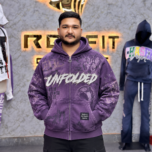 Custom Unisex Oversized <b>Zip</b> Up <b>Hoodie</b> Heavyweight Fleece Washed Graphic Streetwear Jacket Kangaroo <b>Pocket</b> Custom Label Style Top - Product Image 1