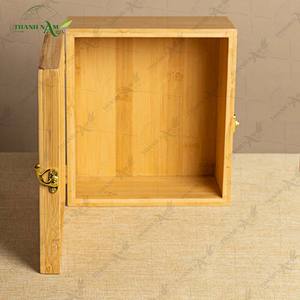 Pressed Bamboo <b>Box</b> Minimal Design Eco Friendly Storage <b>Box</b> for Home Hotel Bathroom and Premium Brands - Product Image 6