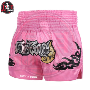 Ropa Deportiva de Boxeo y Artes Marciales Sublimada, Elástica y Transpirable, 100% Poliéster, Cómoda, Nueva Llegada, Muay Thai - Product Image 4