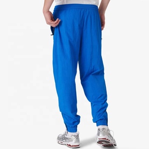 Conjunto Deportivo para Hombre, Chaqueta Cortavientos Azul con Cierre Completo y Pantalones Jogger, Ropa Deportiva Transpirable de Punto, Estilo Urbano - Product Image 2