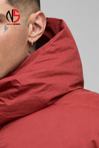 Chaqueta Acolchada Larga para Hombre de la Mejor Calidad con Capucha y Cuello Alto, Cortavientos, Cálida para Invierno, de Tela de Lona Acolchada con Forro de Piel, Modelo 2026 - Product Image 5