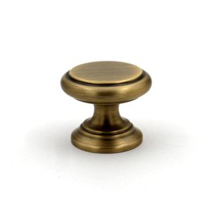 Premium Brass Cabinet Knobs <b>Handles</b> Furniture Pulls for <b>Kitchen</b> Cupboard Drawer Wardrobe Dresser Door Cabinet Hardware Antique - Product Image 1