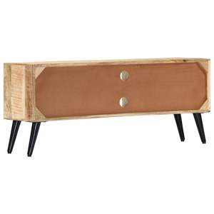 Mueble para TV de Madera de Mango Natural Sólida, Diseño Estándar - Product Image 5