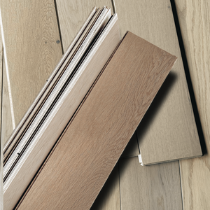 Pisos gruesos de parquet de roble con acabado de dos capas de acuerdo con los estándares europeos/japoneses - Product Image 5