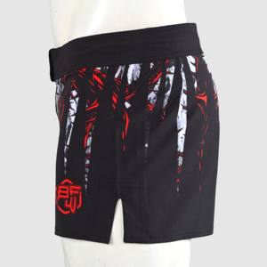 Blaze Fight Wear Short MMA entièrement personnalisé Short de sport extensible dans les deux sens, léger, entrejambe, panneau extensible Short MMA - Product Image 4