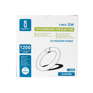 Tubo circolare fluorescente T9 da 8 pollici 22W 1200Lumen 6500K bianco freddo AC230V 50Hz - Product Image 2