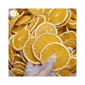 ส้มอบแห้งขายส่งสำหรับตกแต่งค็อกเทลและของตกแต่งบ้าน ผลไม้อบแห้งที่ยั่งยืน โรงงานเวียดนาม - Product Image 1