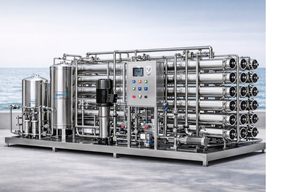 Planta de Ósmosis Inversa SPRING ION EXCHANGE 50000 L/H para Tratamiento de Agua con Bomba de 15 kW, Garantía de 3 Años, FRP/SS, 380V, para Uso Doméstico - Product Image 2