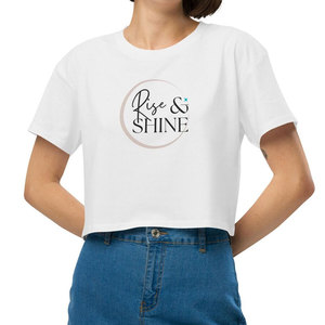 Best Supplier Comfortable Slim Fit Stylish New Arrival Good Supplier High Quality New Design Casual Wear Printed Women Crop Top - Product Image 1