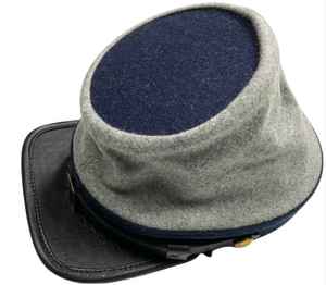 New OEM Visor Custom Logo Image Style Breathable Outdoor US CS Civil Kepis Hats 100% Wool Highest Quality Visor Hat - Product Image 3