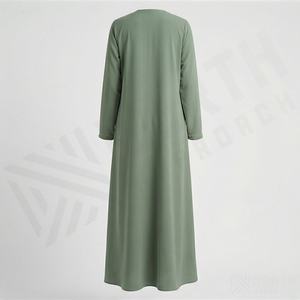 Abaya Modeste à Prix Abordable, Vêtements Islamiques Éthiques, Robe Hijab Tendance, Tenue Décontractée Modeste, Robe Longue Ample Musulmane - Product Image 2